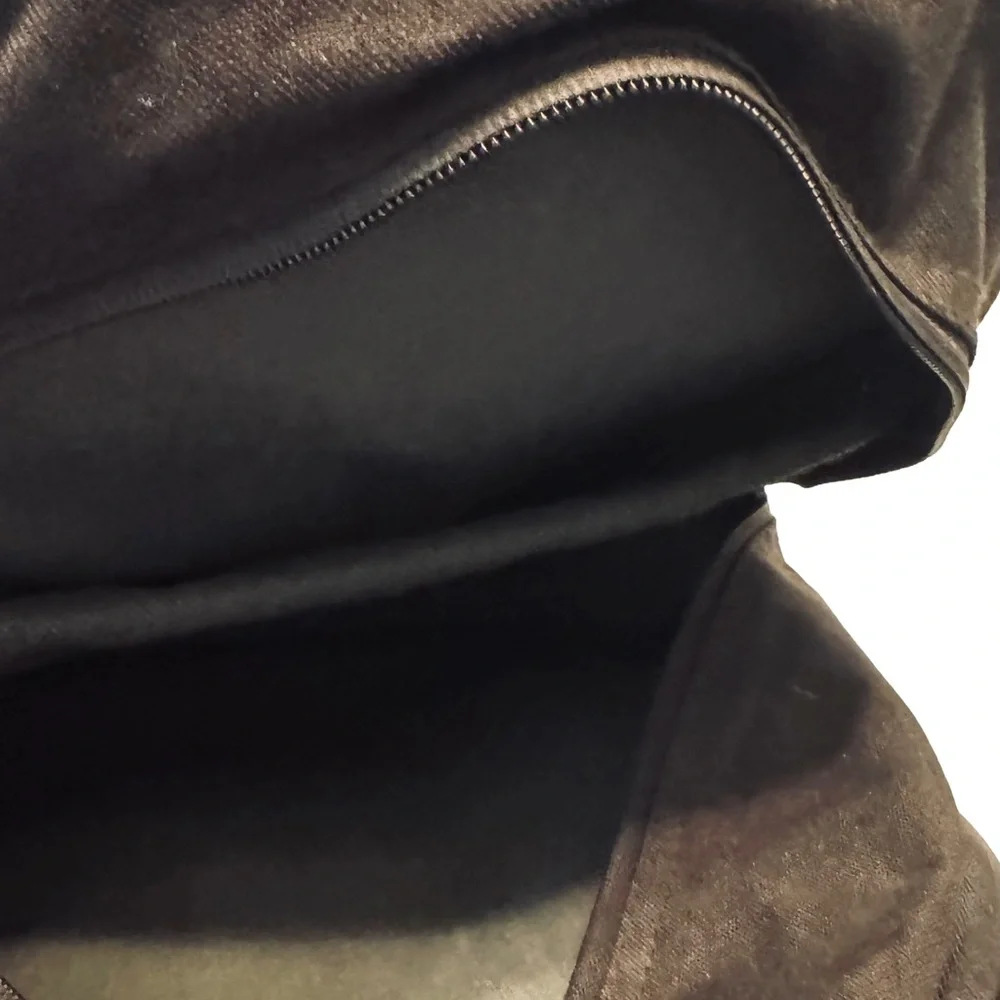 Black Backpack like new Toshiba notebook inner separation pocket side pocket